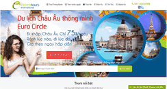 Desktop Screenshot of greentours.com.vn